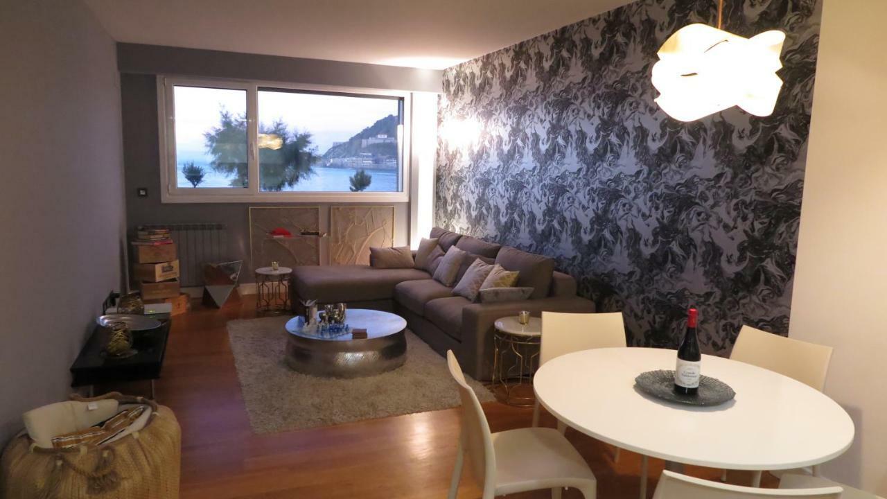 סן סבסטיאן La Madame On La Concha Beach, Seaview Apartment מראה חיצוני תמונה
