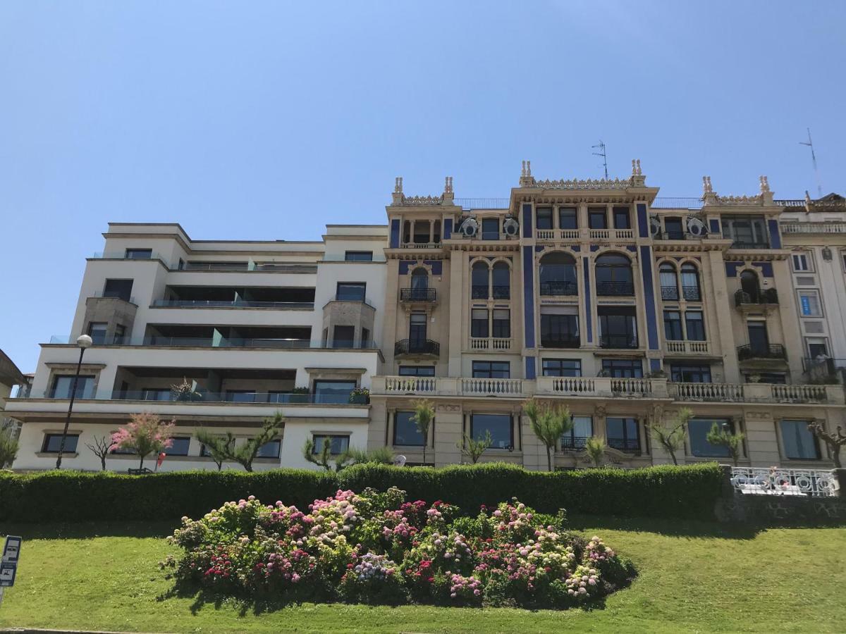 סן סבסטיאן La Madame On La Concha Beach, Seaview Apartment מראה חיצוני תמונה